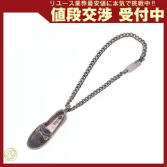  グッチ キーホルダー ビットローファー シルバー メタル