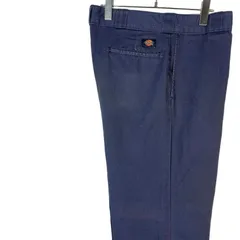 Dickiesディッキーズ874ワークパンツツイル生地リアルワークウェアロゴタグワンポイント紺ネイビーフェードアメカジスケーターファッションスケートボードカルチャーローライダーoriginalfitオリジナルフィットvintageヴィンテージ51031