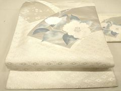 平和屋着物●上質な小紋　作家物　草花尽くし　正絹　逸品　CAAZ2497ut 平和屋着物○上質な小紋 作家物 草花尽くし 正絹 逸品 CAAZ2497ut