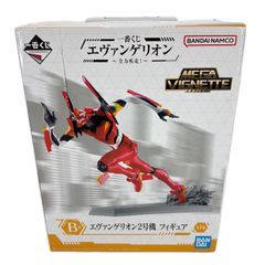 미사용 BANDAI SPIRITS 에반게리온 이치 반 쿠지 ~ 전력 질주! ~ 메가 비넷 B 상 에반게리온 2 호기 피규어