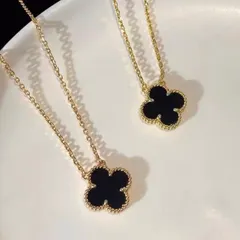 ハイクオリティ☆クローバーネックレス