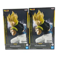 未使用 BANPRESTO 2点 まとめ売り 映画ドラゴンボール超 Grandista-Resolution of Soldiers-GOGETA フィギュア   ゴジータ