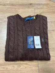 ポロ ラルフローレン ケーブル（長袖ニット）ニット コットン セーター