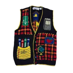 M vtg クリスマス ニット ベスト