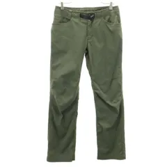 mont-bell モンベル コアスパン モレーン パンツ M カーキ アウトドア レディース 古着