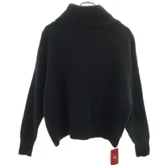 未使用 URBAN RESEARCH アーバンリサーチ 長袖 タートルネック 袖ボリューム ニット FREE ブラック セーター タグ付き レディース 古着