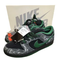 NIKE ナイキ There Skateboards × Nike SB Dunk Low Pro スニーカー HF7743-001 27 アンスラサイト アンド ゴージグリーン メンズ