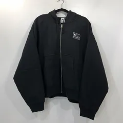 【姫路東店】 中古 NIKE | ナイキ ×Stussy パーカー STONE WASHED FLEECE ZIP HOODIE FJ9175-010 2025A/W ブラック サイズ：M 【103】