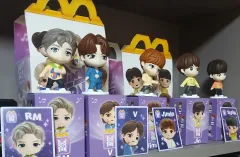 マクドナルド BTS ミニ フィギュア フルセット + トレカ