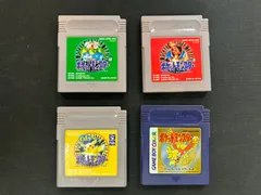 ゲームボーイ　ポケットモンスター　緑･赤･ピカチュウ･金　4点セット