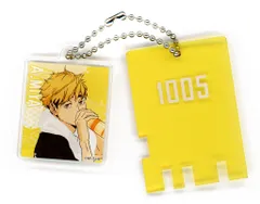 【中古】キーホルダー 宮侑 「ハイキュー!!×極楽湯・RAKU SPA 最高にハイなキュー日(じつ) 第2弾 トレーディング銭湯錠風キーホルダー(第2弾) お風呂ver.」