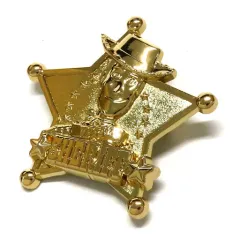 【中古】バッジ・ピンズ(キャラクター) ウッディ 保安官バッジ 「トイ・ストーリー4」 劇場グッズ