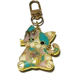 ツギハギねこ レジンチャーム