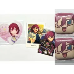 あんさんぶるスターズ！ 七種 茨 中国あんスタ 大川 ぶくぶ ウール バッジ 2弾 8周年 クリアカード