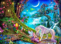 零*様 【ユニコーン】アクリル画 F3 風景画 絵画 - メルカリ