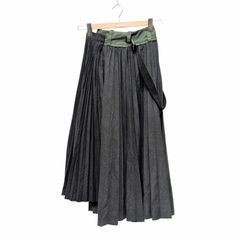 sacai サカイ ドッキング アコーディオン プリーツスカート 1 - メルカリ