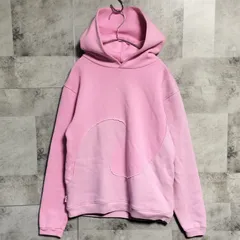 ERL イーアールエス　SWIRL FLEECE HOODIE　サイズ14A S〜Mサイズ　ピンク　プルオーバー パーカー　ヘビーウェイト　裏起毛