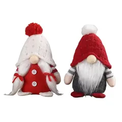 スウェーデン トムテ  1点 全2種類 飾り オーナメント ぬいぐるみ サンタ人形 北欧 クリスマス置物 雑貨 可愛い おしゃれ かわいい 窓 かざり 飾り付け