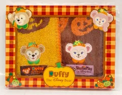 東京ディズニーシー ミニタオル2枚セット Duffy's Halloween 2010 ダッフィー&シェリーメイ(かぼちゃコスチューム) 2010