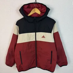 adidas アディダス ジャケット ブルゾン 中綿 164サイズ レディース 古着 ストリート スポーツMIX
