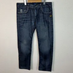 G-STAR RAW ジースターロゥ デニムパンツ ジーンズ 無地 インディゴ 34サイズ メンズ 古着 ストリート アメカジ