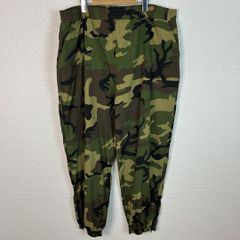 USPT GEAR ユーエスピーティーギア ナイロンパンツ トラックパンツ 総柄 カーキ X-LARGE メンズ 古着 ミリタリー ストリート　アメカジ