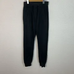 Y-3 YOHJI YAMAMOTO ワイスリー ヨウジヤマモト スウェットパンツ 無地 ブラック XS/TP レディース 古着 モード ストリート