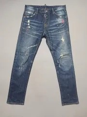 34 ディースクエアード2 アイスウォッシュ クールガイ ジーン デニム