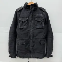 中古  エーケーエム  エイケイエム  M-65  コールドウェザー  ジャケット  サイズ不明  AKM  メンズ  アウター  ラグジュアリー系  黒系  【V1927-001】◇217