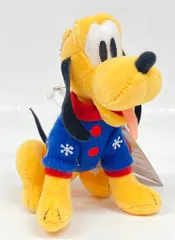 東京ディズニーリゾート ぬいぐるみバッジ DISNEY CHRISTMAS 2024 プルート(青ニット) 2024