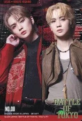 【中古】コレクションカード(男性) No.08：ROWDY SHOGUN ≠ THE RAMPAGE/吉野北人(LUCAS)/「BATTLE OF TOKYO ツインウエハース 2025」メタリックプラカード