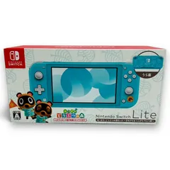 ★未使用品★極美品Nintendo Switch Lite あつまれ どうぶつの森セット ～まめきち&つぶきちアロハ柄～