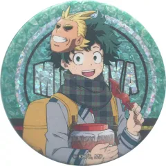 【中古】バッジ・ピンズ(キャラクター) 緑谷出久 「セガコラボカフェ 僕のヒーローアカデミア ホログラム缶バッジ 駄菓子ver.」