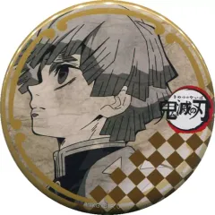 【中古】バッジ・ピンズ(キャラクター) 我妻善逸(見上げ) 56mm缶バッジ 「鬼滅の刃×ufotable DINING 第3期」 お楽しみくじ景品