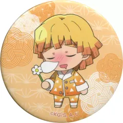 【中古】バッジ・ピンズ 我妻善逸(通常バージョン） 「えふぉるめ 鬼滅の刃 パジャキャラ缶バッジ第4弾」