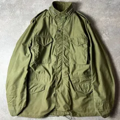 70s 70年製 US ARMY 米軍実物 M-65 フィールド ジャケット L-L 2nd / 70年代 アルミジップ ビンテージ ミリタリー アーミー オリーブ