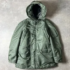 60s 64年製 USAF 米軍実物 N-3B フライト ジャケット S / 60年代 ビンテージ エアフォース 空軍 ミリタリー ナイロン セージ グリーン