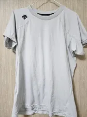 デサント 半袖 Tシャツ ライトグレー