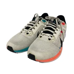 ナイキ NIKE スニーカー ランニングシューズ ペガサス 40 Pegasus 40 総柄 FZ5055-101 28.5 白 ホワイト 紺 ネイビー ライトブルー オレンジ