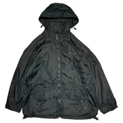 POLO SPORT(ポロスポーツ) 90's Logo Patch Mountain Parka ロゴ ワッペン マウンテンパーカー 2534-7703 L ブラック 90年代 ヴィンテージ ナイガイ