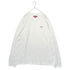 Supreme Small Box Logo L/S Tee ホワイト ロンT - メルカリ