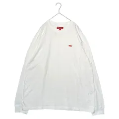 SUPREME(シュプリーム) 25SS Small Box L/S Tee スモール ボックスロゴ 長袖 Tシャツ ロンT L ホワイト×レッド