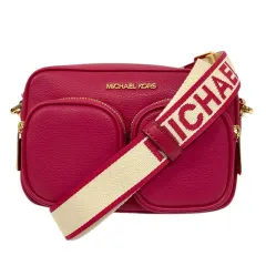 マイケルコース MICHAEL KORS jet set item ショルダーバッグ ミニポーチ コインケース ロゴベルト ピンク 金 ゴールド
