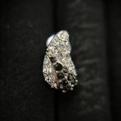 【良品】スワロフスキー イヤリング 片方のみ Swarovski Clip Earring Single 1207002