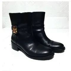 ✨未使用同様✨TORY BURCH✨トリーバーチ　レディースショートレザーブーツ　Size 6M