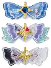 キミとアイドルプリキュア♪ プリキュアリボンコレクション3　全3種セット　プリキュアキラルンリボン　(キュアウインクデザイン) & プリキュアステージリボン &  プリキュアリボン（キュアズキューン＆キュアキッスver. )