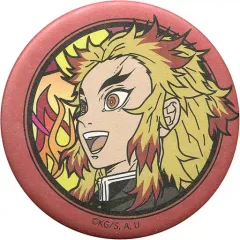 【中古】バッジ・ピンズ 煉獄杏寿郎 「鬼滅の刃 和紙缶バッジ vol.3」 ジャンプショップ限定