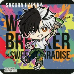 【中古】コースター 桜遥(ミニキャラ) オリジナルコースター 「WIND BREAKER×SWEETS PARADISE」 コラボメニュー注文特典
