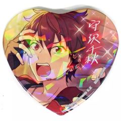 あんスタ とるパカ ハート缶バッジ 守沢千秋 - メルカリ