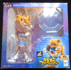 メガハウス G.E.M. デジモンアドベンチャー 八神太一&アグモン 初回版